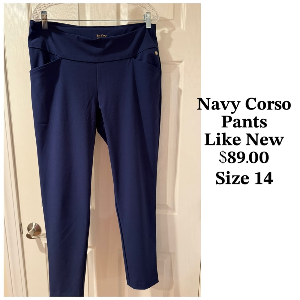 Lilly Pulitzer Navy Leggings